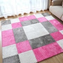 Piso De Goma Eva Infantil 30X30Cm Peludito