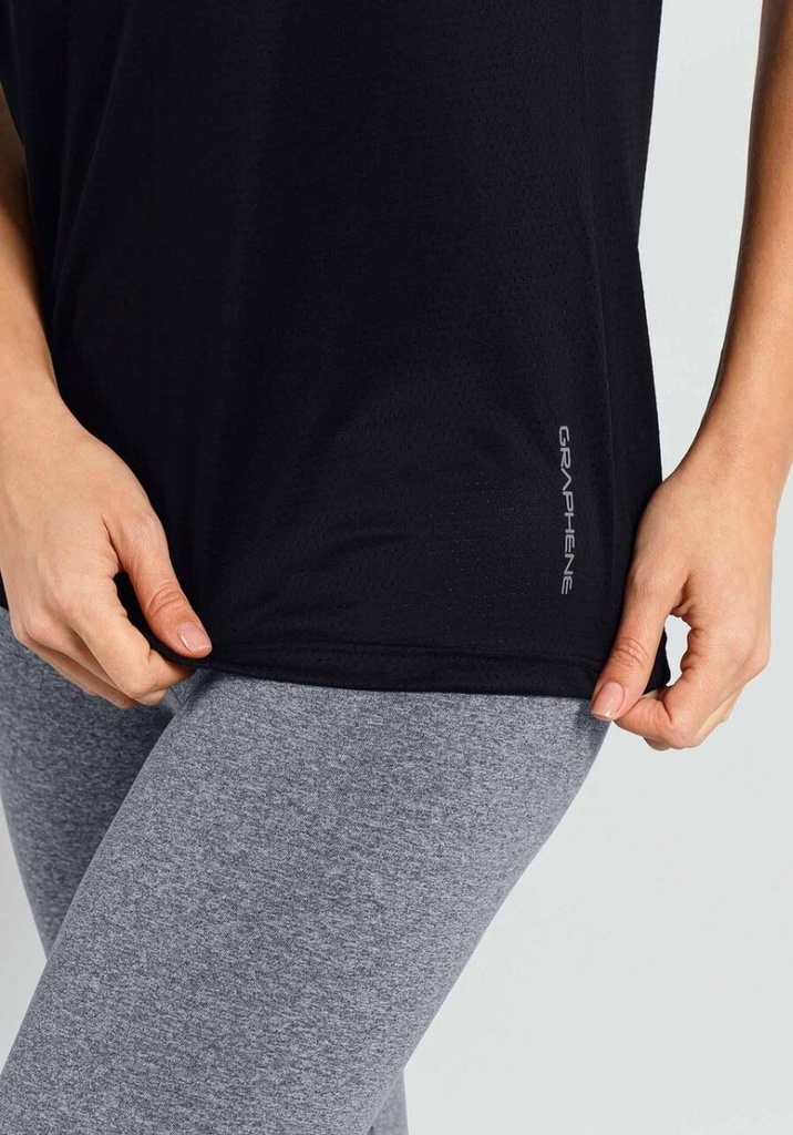Remera Deportiva M/Corta Graphene Mvd Sport
