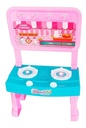 Set De Cocina Azul Con Luz Y Sonido Meditian
