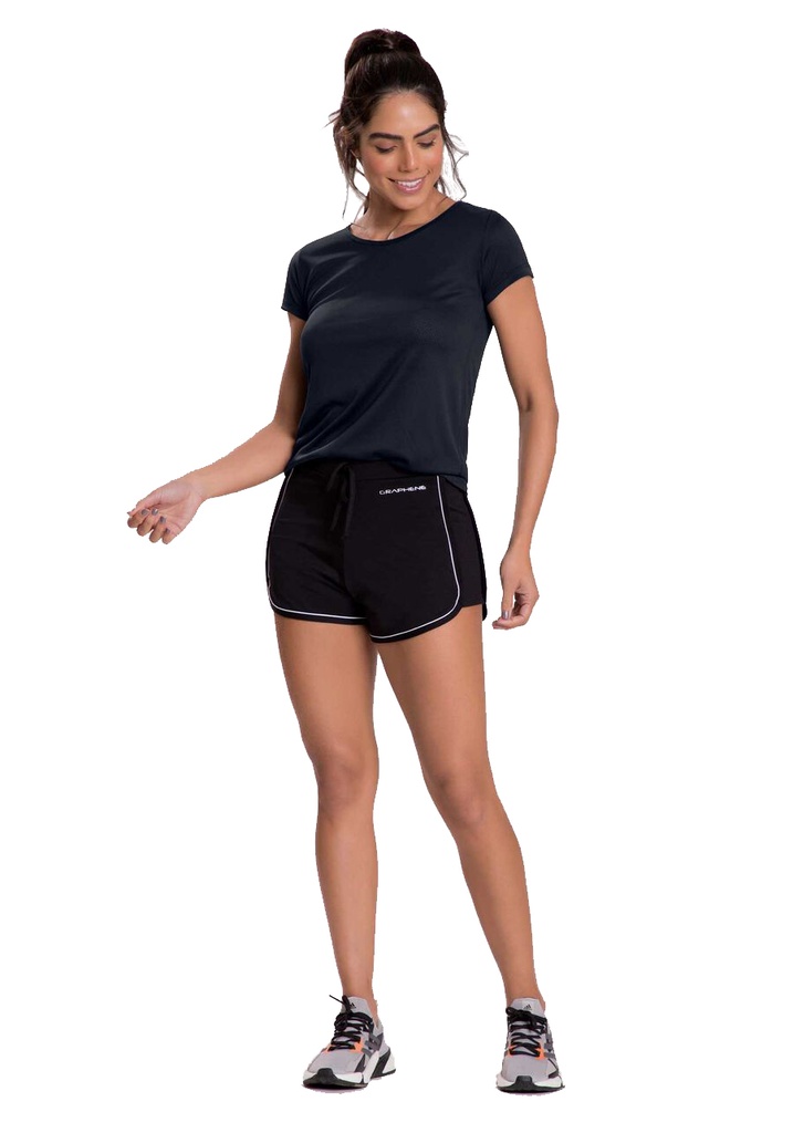 Remera Deportiva M/Corta Graphene